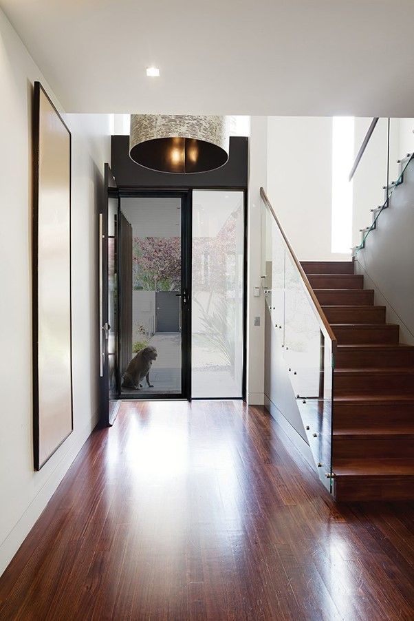 Animal-Proof Screen Door with PrivacyGuard Mesh Security Screen PrivacyGuard screen door effectively restricting animals from entering, ensuring a secure and clean environment with durable mesh security screens.